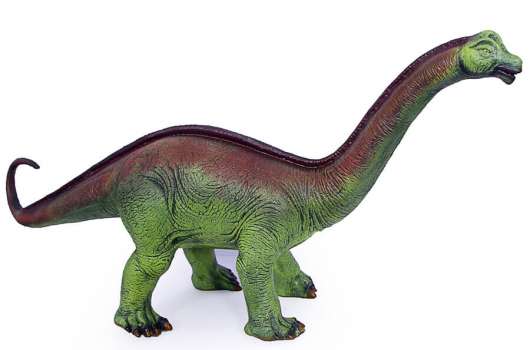 Dinosauriefigur Apatosaurus Naturgummi 50 cm