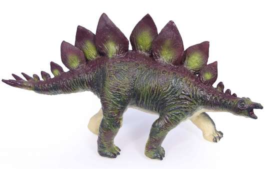 Dinosauriefigur Stegosaurus Naturgummi 40 cm
