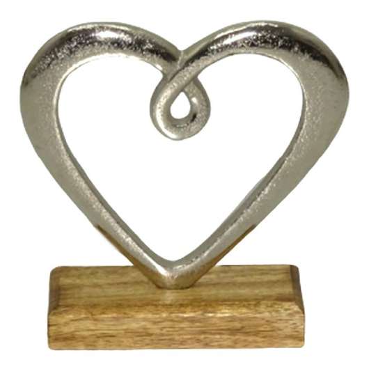 Dorre - Dorre Hedy Skulptur Hjärta 16 cm Aluminium
