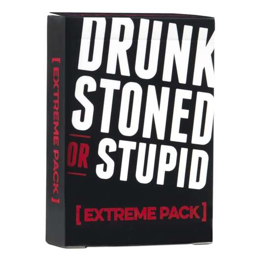 Drunk Stoned or Stupid Extreme Pack Partyspel