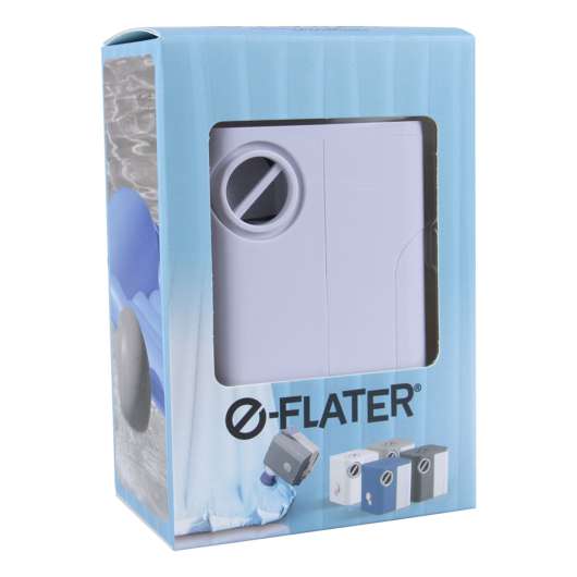 E-Flater Batteridriven Luftpump - Vit