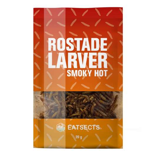 Eatsects Rostade Larver - 20 gram