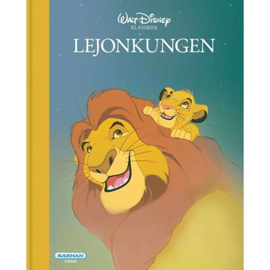 Egmont Kärnan Disney Klassiker Lejonkungen Lyxig Utgåva Av Den Klassiska Disney-Sagan