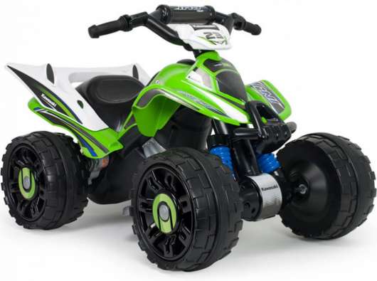 Elfyrhjuling ATV Kawasaki till barn 12 volt Injusa