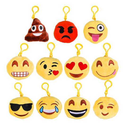 Emoji Nyckelring - 5. Big teeth smile