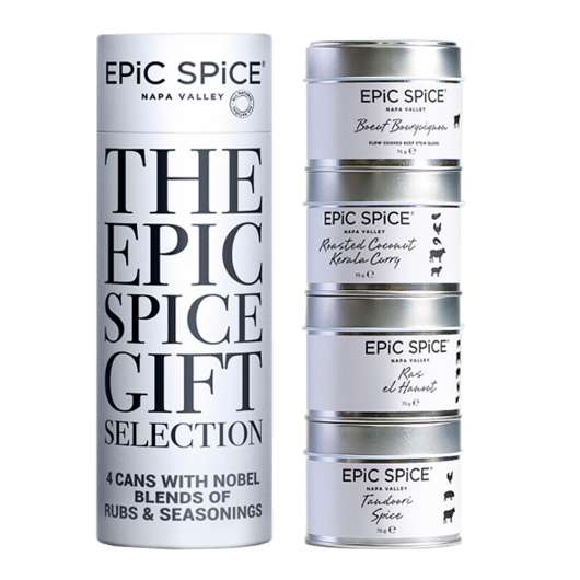 Epic Spice - Casserole Connoisseur Kryddset 4 sorter