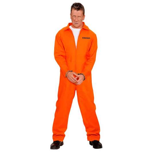 Fångdräkt, orange county jail XXL
