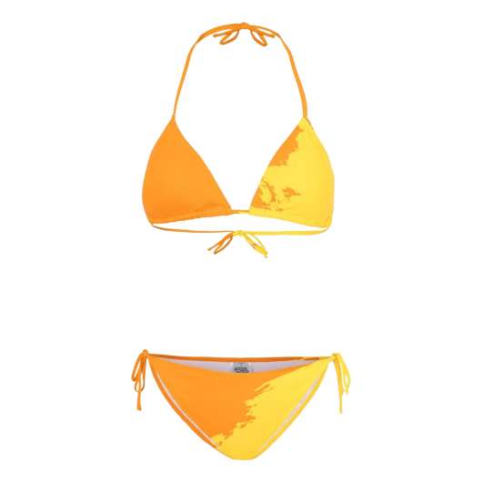 Färgskiftande Bikini Orange/Gul - X-Large