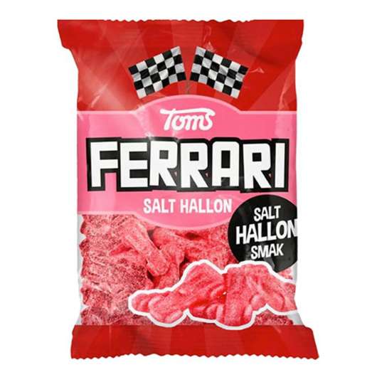 Ferrari Salt Hallon Godispåse - 120 gram