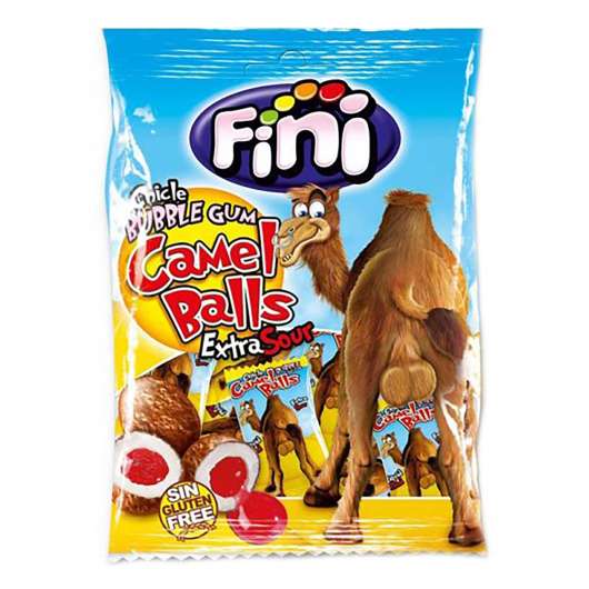 Fini Camel Balls Tuggummi i Påse - 80 gram