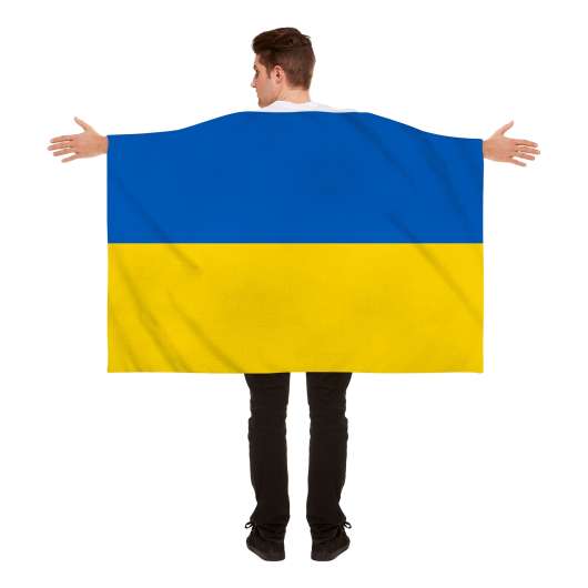 Flaggcape Ukraina - One size