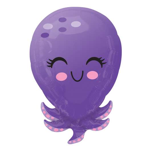 Folieballong Bläckfisk