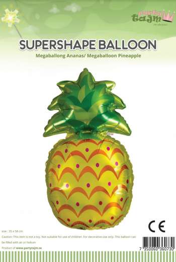 Folieballong Frukt - Ananas