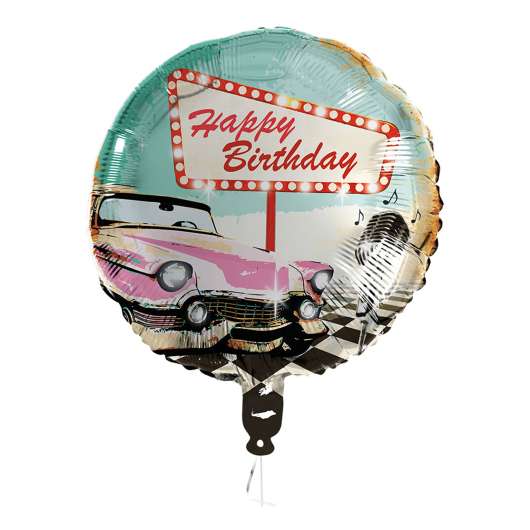 Folieballong Happy Birthday 50