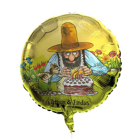 Folieballong, Pettson & Findus 45 cm