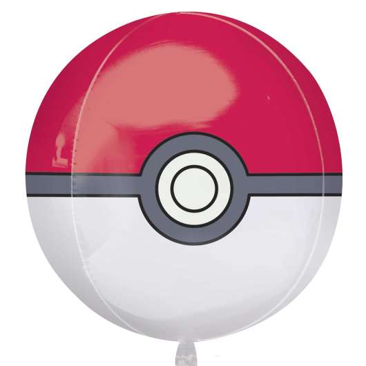 Folieballong, Pokémon Pokéball 38x40 cm