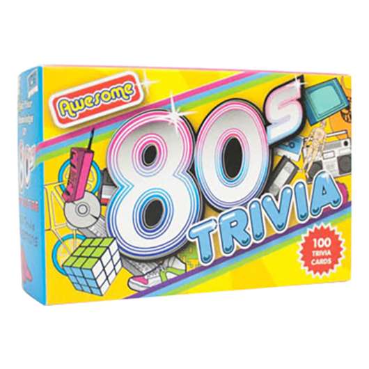 Frågespel Awesome 80s