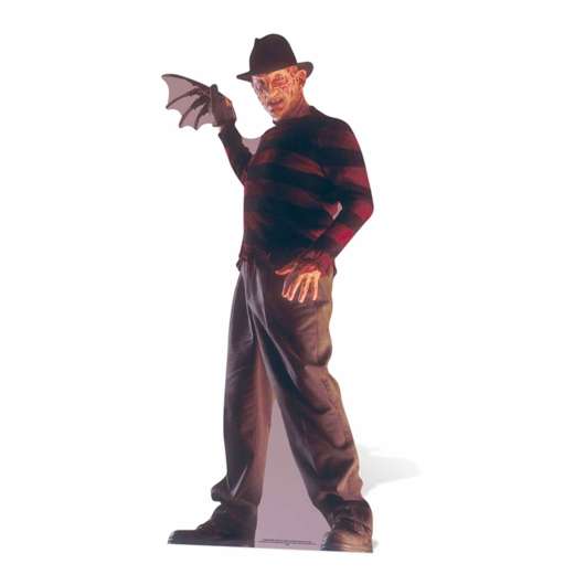 Freddy Krueger Kartongfigur