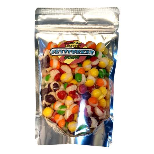 Frystorkat Godis Skittles Fruits - 120 gram