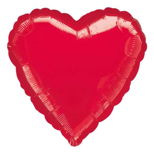 Gigantiskt Rött Hjärta Folieballong