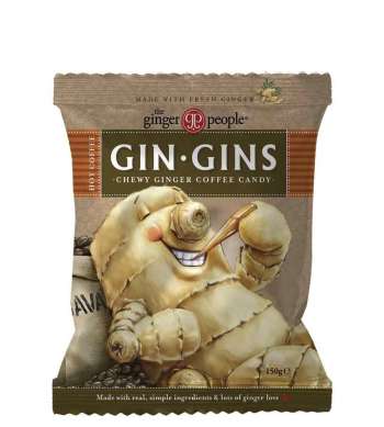 Gin Gins Chewy Hot Coffee 150 G