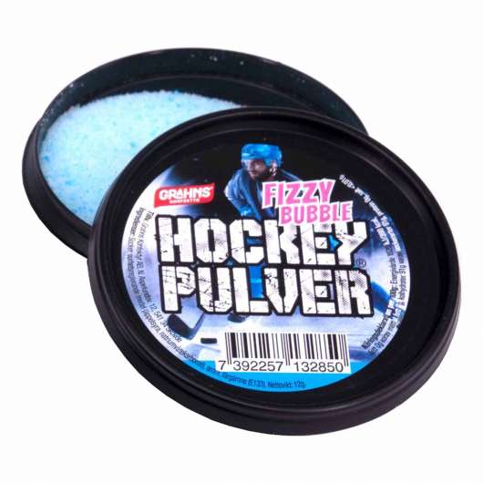 Godis, hockeypulver fizzy bubble