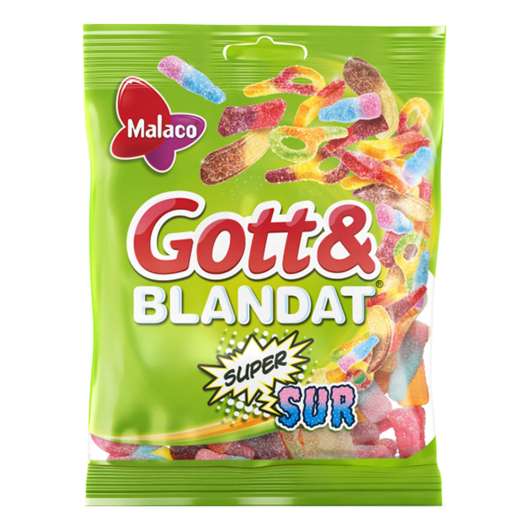 Gott & Blandat Supersur - 130 gram