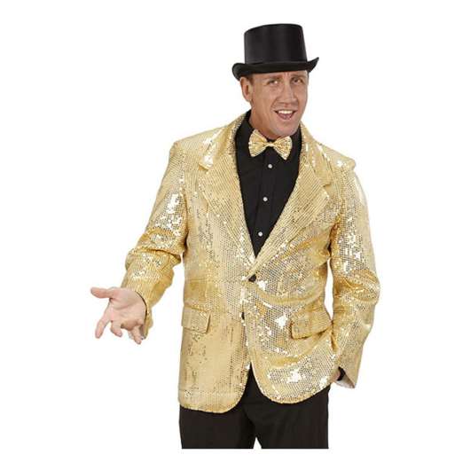 Guldfärgad Kostymjacka - Large