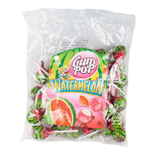Gum Pop Vattenmelon Klubbor - 860 gram