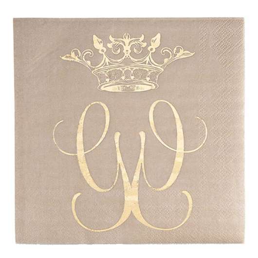 Gynning Design - Royal Servett 16,5x16,5 cm Beige