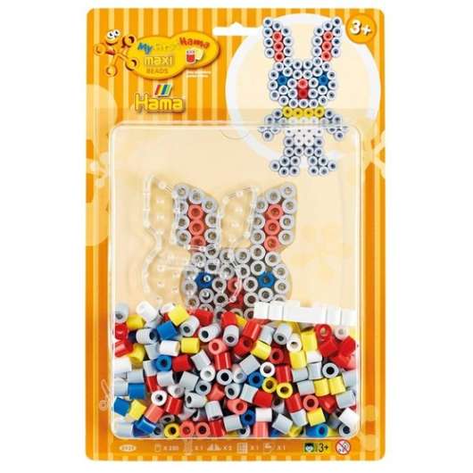 Hama, Maxi Beads Kit 250 pcs Bunny