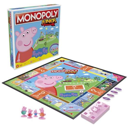 Hasbro Games Monopoly Junior Greta Gris SE/FI