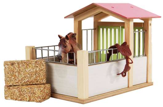 Hästbox till Schleich hästar Kids Globe 1:24
