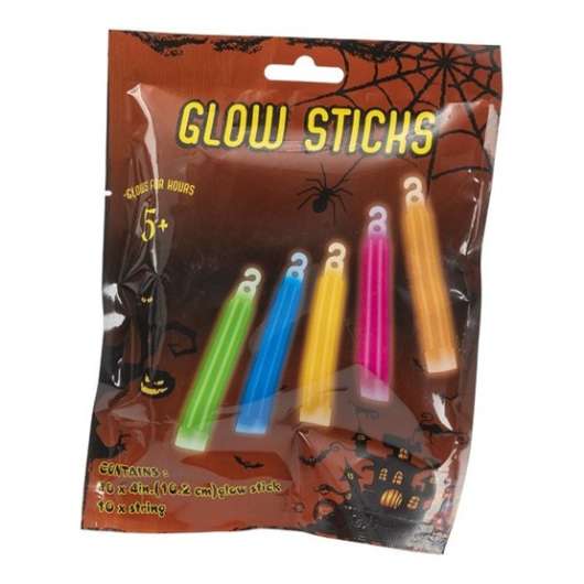 Hisab-Joker Halloween Lysande glow sticks 10 st