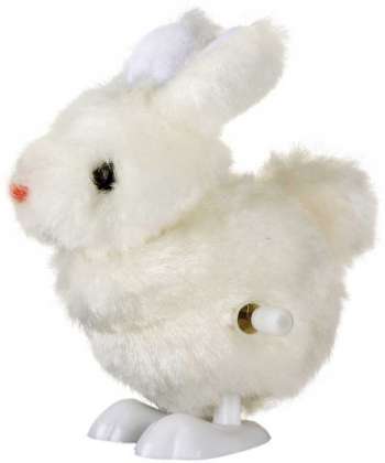 Hoppande kanin Uppvridbar 8,5 cm leksak
