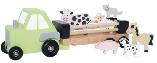 Jabadabado Traktor med djur