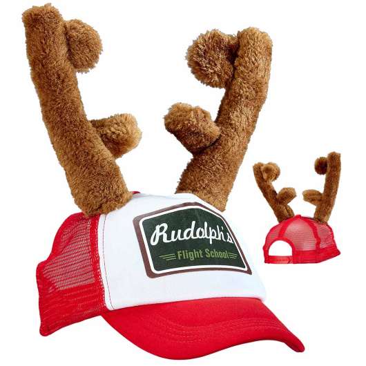 Keps, Rudolf med horn