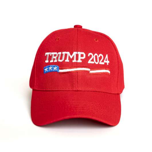 Keps, Trump 2024 röd