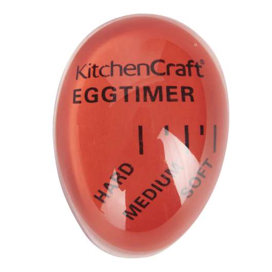 Kitchen Craft - Kitchencraft Färgjusterande Äggtimer Röd