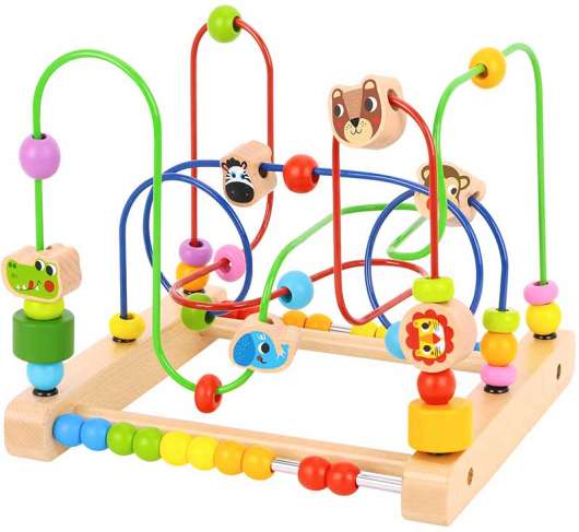 Kulbana i trĆ¤ till barn aktivitetsleksak Tooky Toy