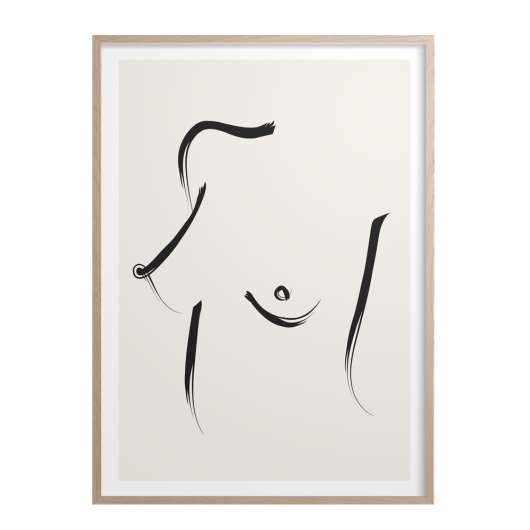 Kunskapstavlan® - Poster 30x40 cm  Breast No 2