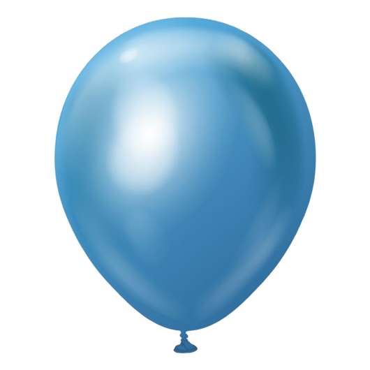 Latexballonger Professional Blue Chrome - 10-pack