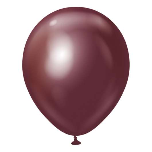 Latexballonger Professional Chrome Burgundy - 100-pack