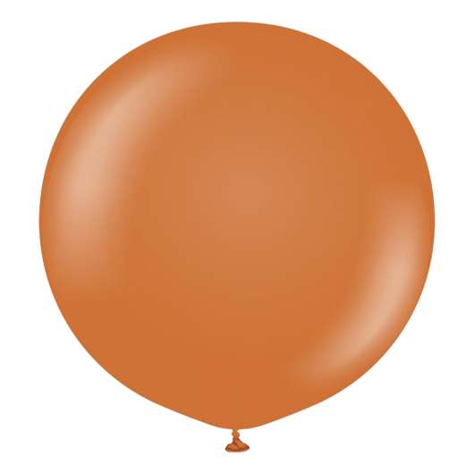 Latexballonger Professional Gigantiska Caramel Brown - 2-pack