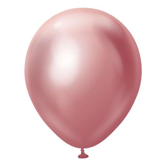 Latexballonger Professional Stora Pink Chrome - 25-pack
