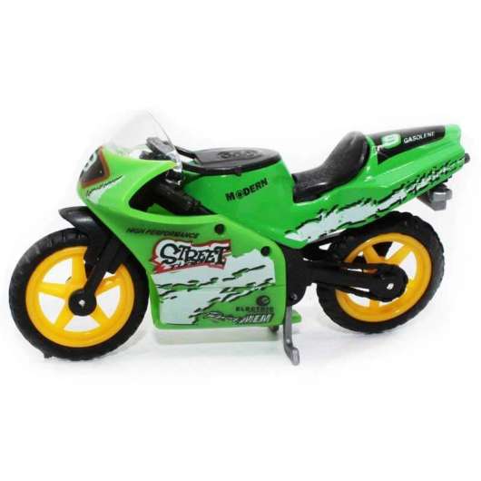 Leksaksmotorcykel Olika Färger Superbike 1:24