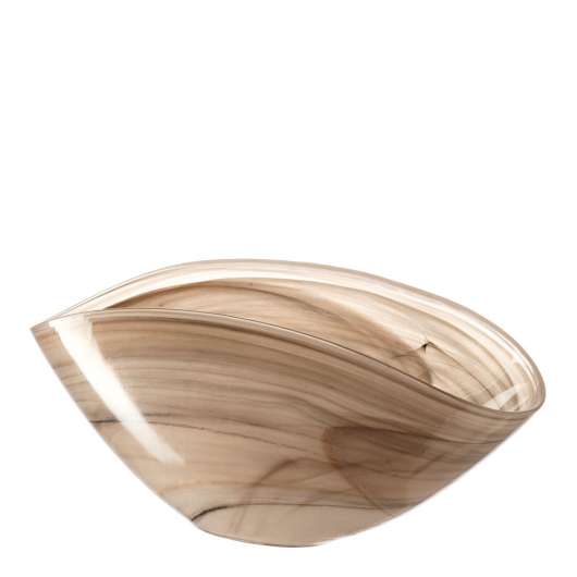 Leonardo - Alabastro  Skål oval 32 cm Vit