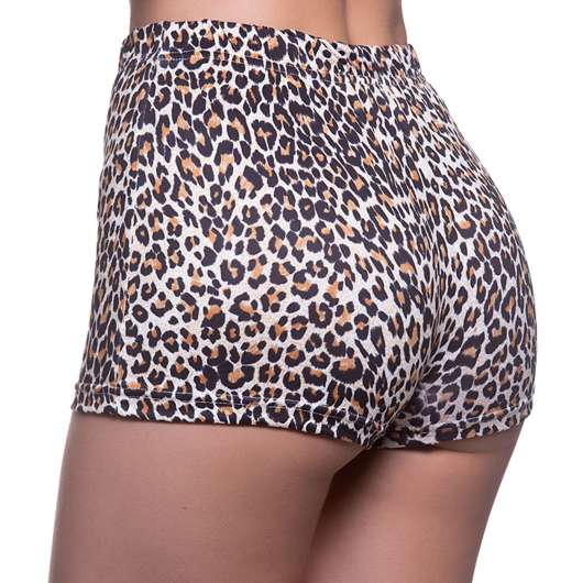 Leopardfärgade Hotpants - Medium/Large