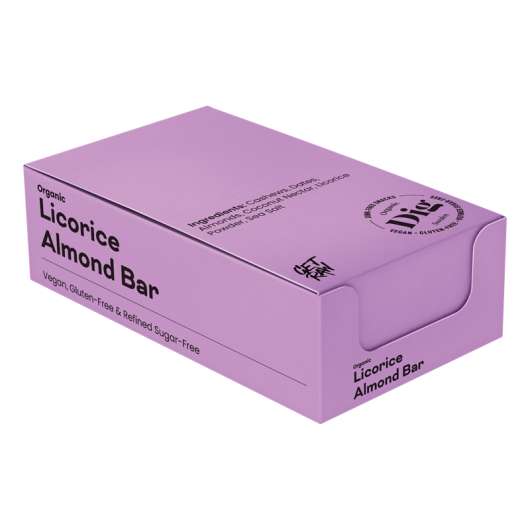 Licorice Almond Bar - Box 12 st