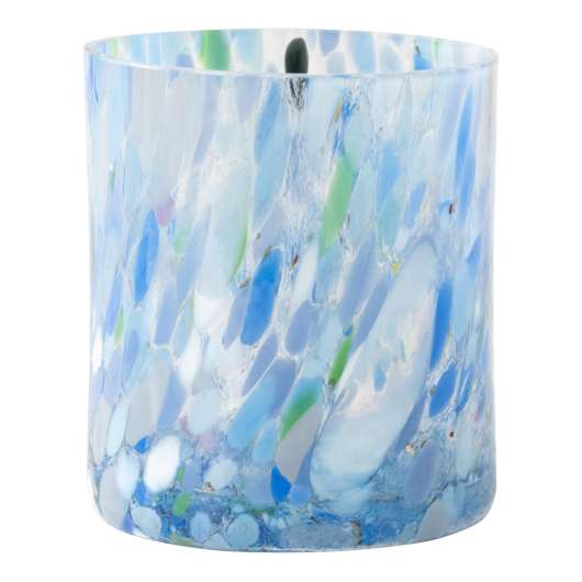 Magnor - Swirl Ljushållare 9 cm Blå